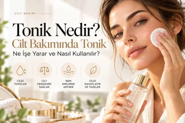 Tonik Nedir? Cilt Bakımında Tonik Ne İşe Yarar ve Nasıl Kullanılır?